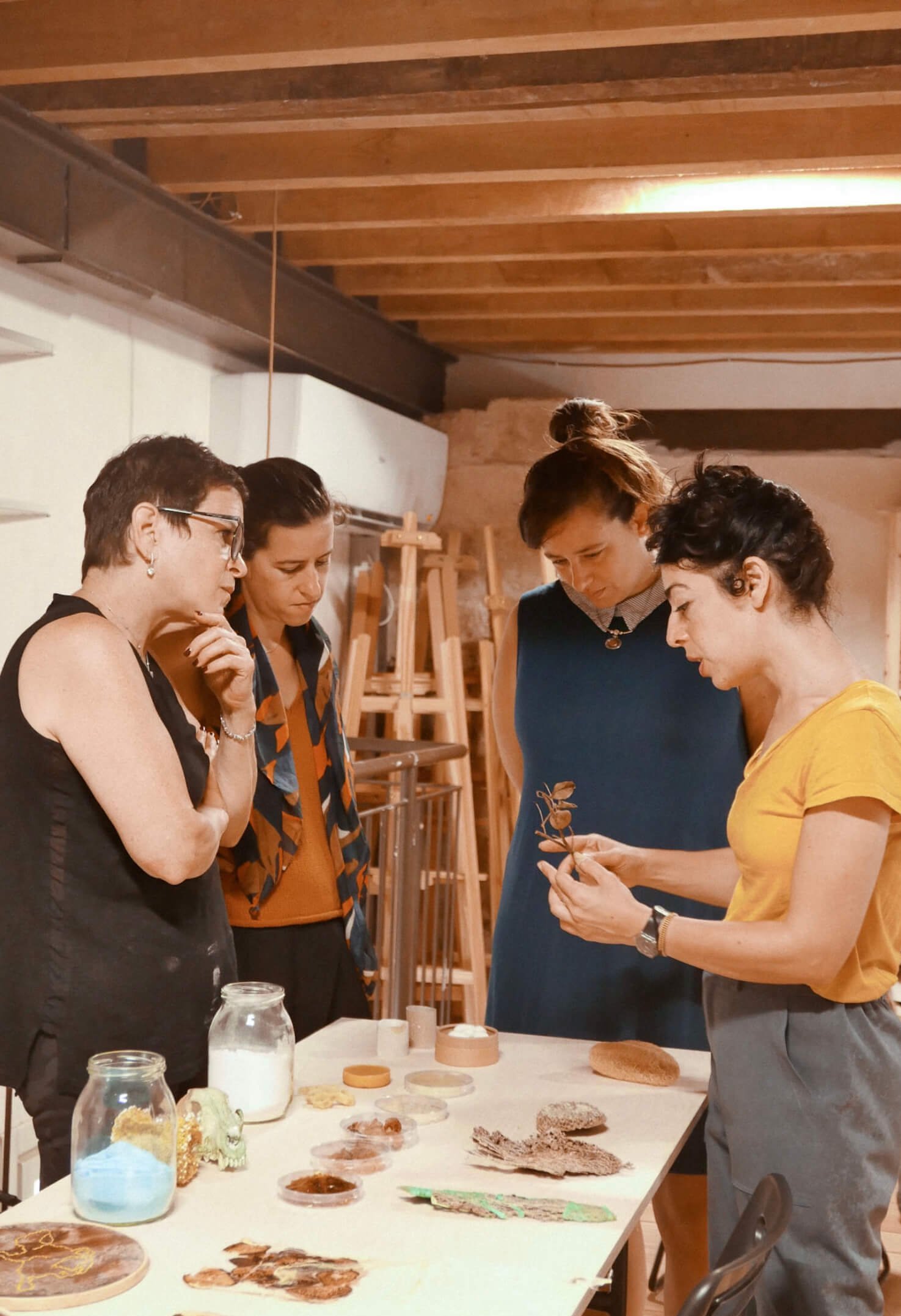 מתעניינים באומנות, בפיסול,